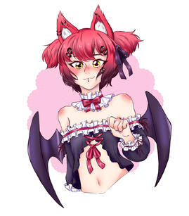 8Doll's oc (Waist up, simple bg)